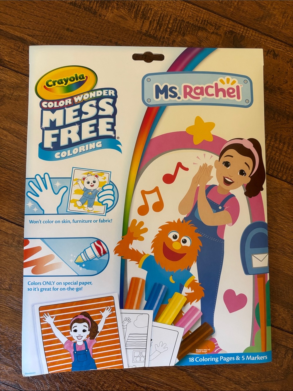 Ms.Rachel color wonder mess free coloring